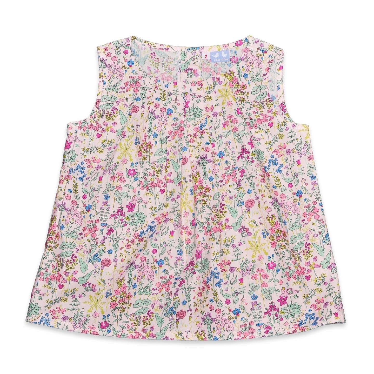 Florrie Bloomers In Pale Pink Floral - Cou Cou Baby