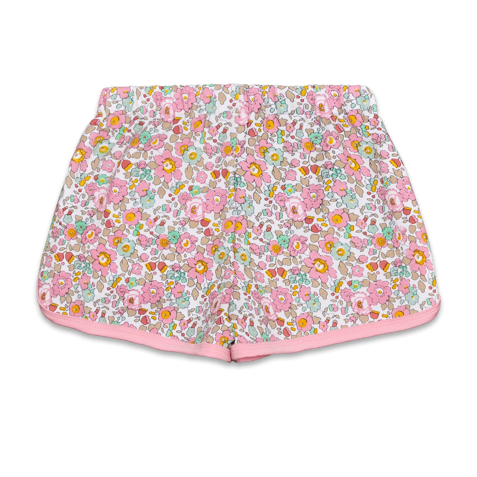 Bessie Pink Liberty Print Shorts - Cou Cou Baby