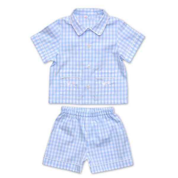 Baby boy pale blue outfits sales