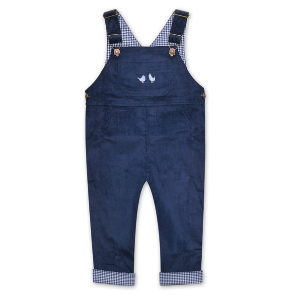 Corduroy Overalls In Navy - Cou Cou Baby