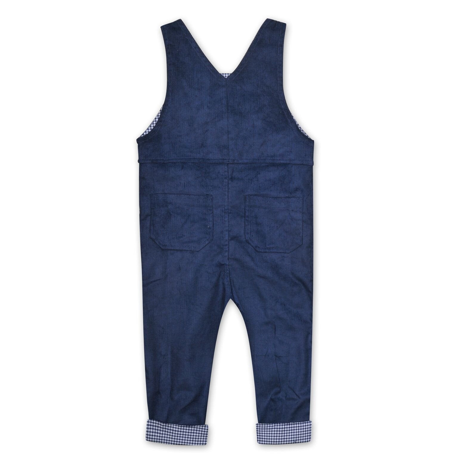 Corduroy Overalls In Navy - Cou Cou Baby