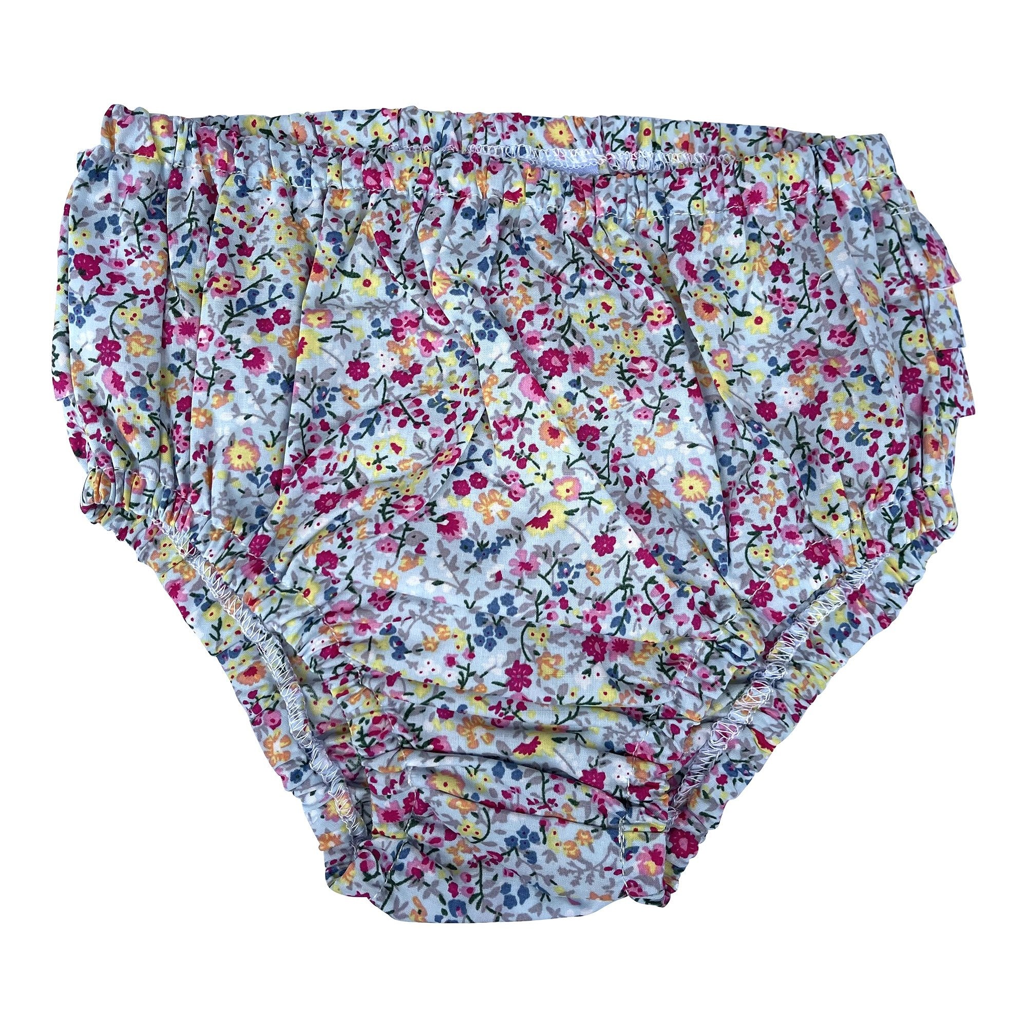 Florrie Bloomers In Blue Floral - Cou Cou Baby