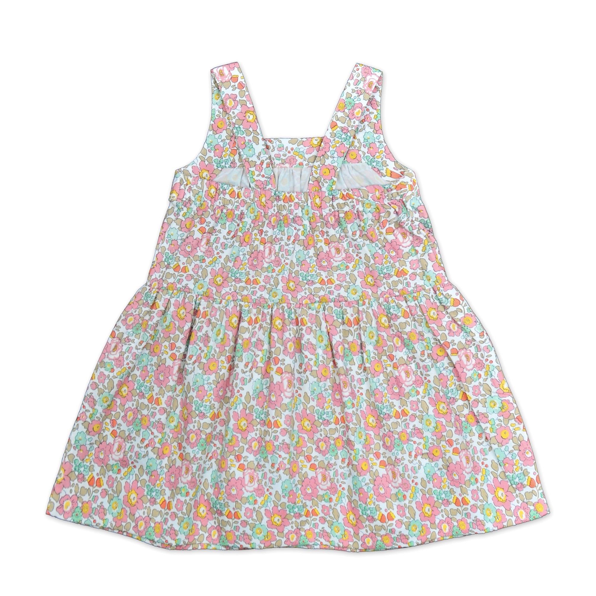 Camilla Dress In Pale Pink Liberty Print - Cou Cou Baby
