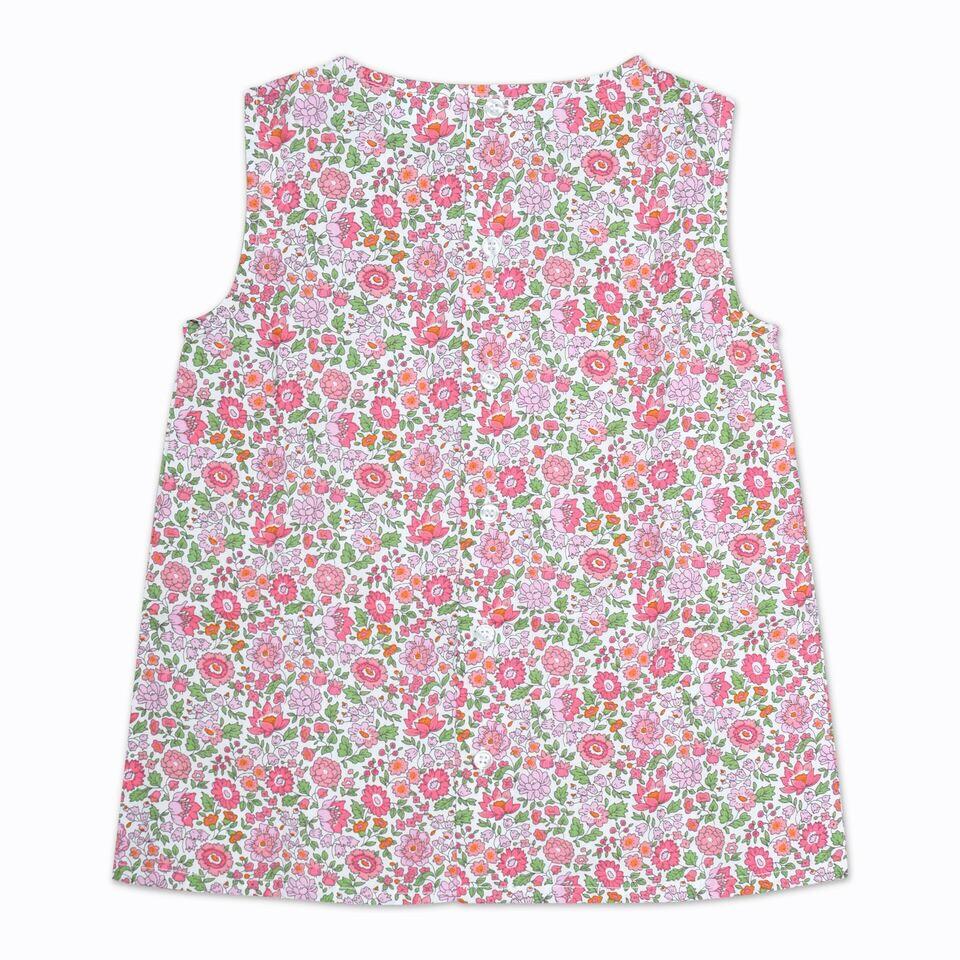 Florrie Tunic Top In Pink Liberty Print - Cou Cou Baby