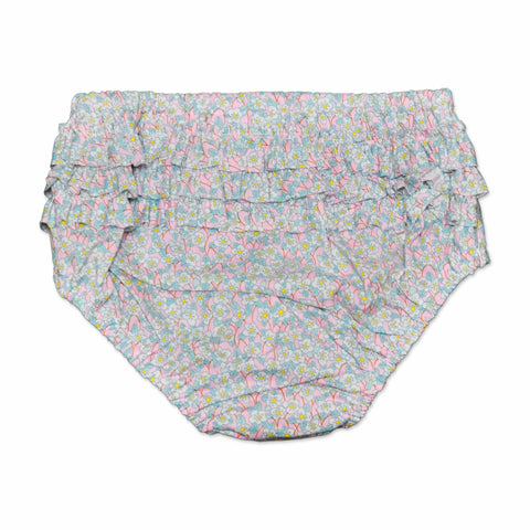 Florrie Bloomers In Pale Pink And Blue Floral - Cou Cou Baby
