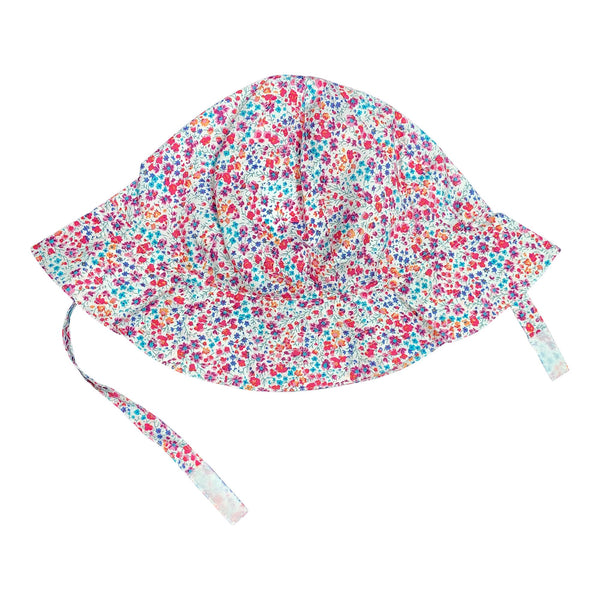 Florrie Hat In Bright Liberty Print - Cou Cou Baby