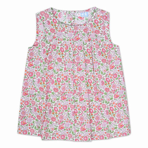 Florrie Tunic Top In Pink Liberty Print - Cou Cou Baby