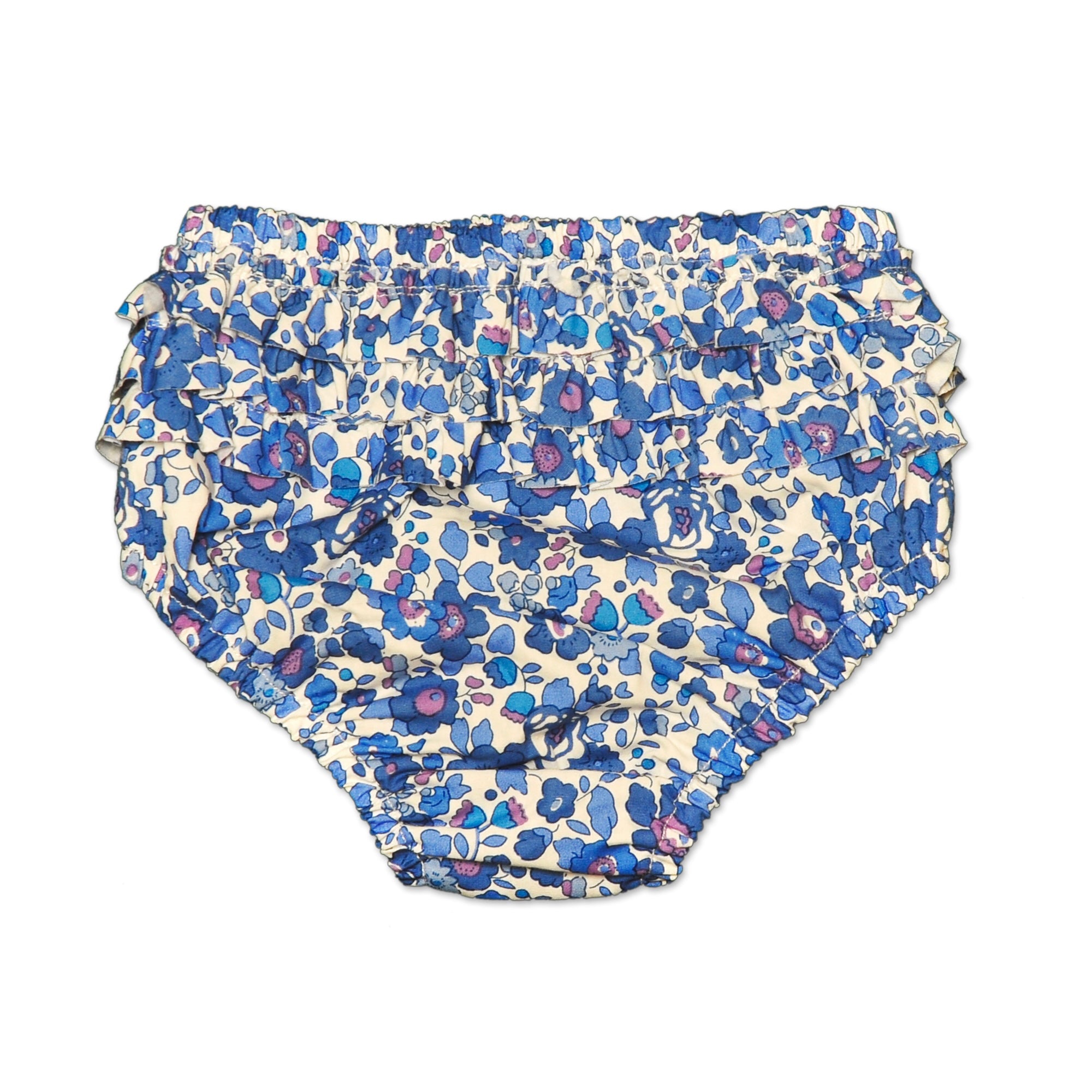 Florrie Bloomers In Navy And Blue Liberty Print - Cou Cou Baby
