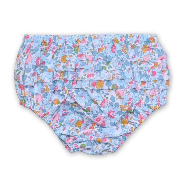 Camilla Dress In Pale Blue Liberty Print - Cou Cou Baby