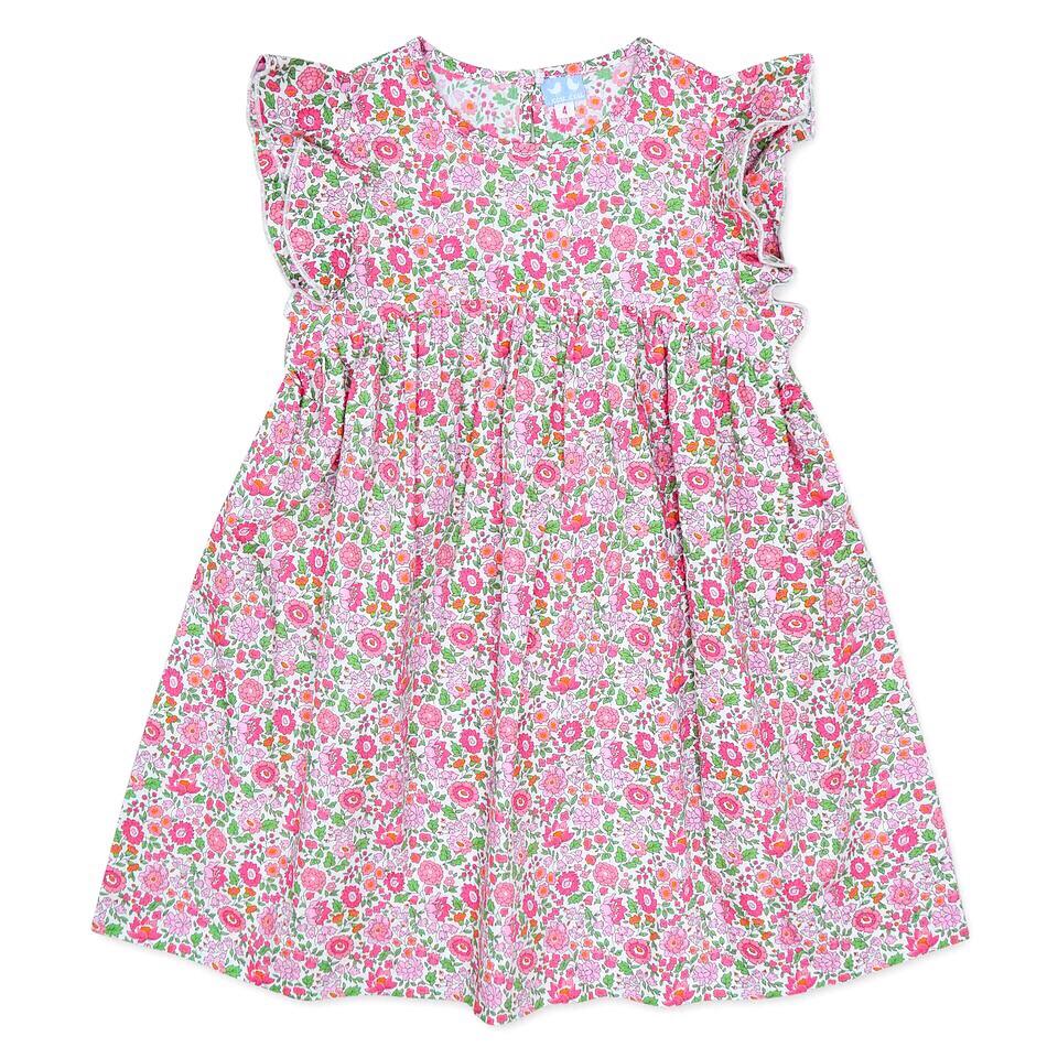 Florrie Hat In Pink Liberty Print - Cou Cou Baby