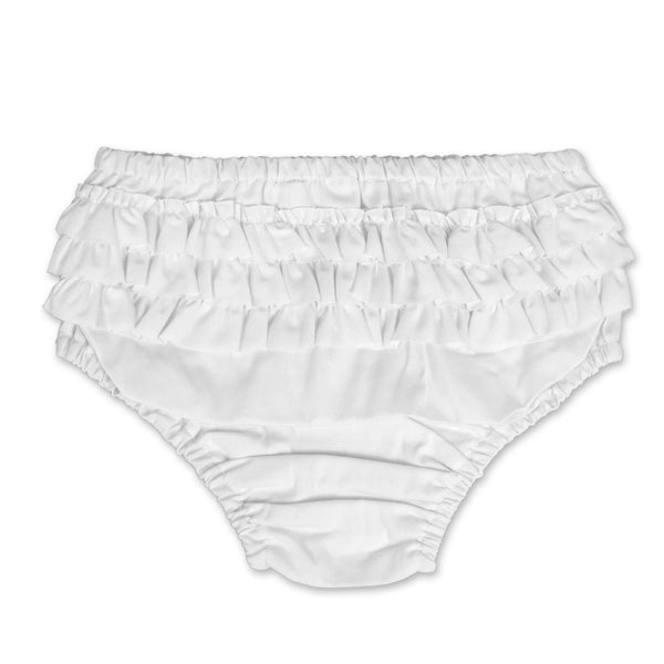 White Frill Bloomer - Cou Cou Baby